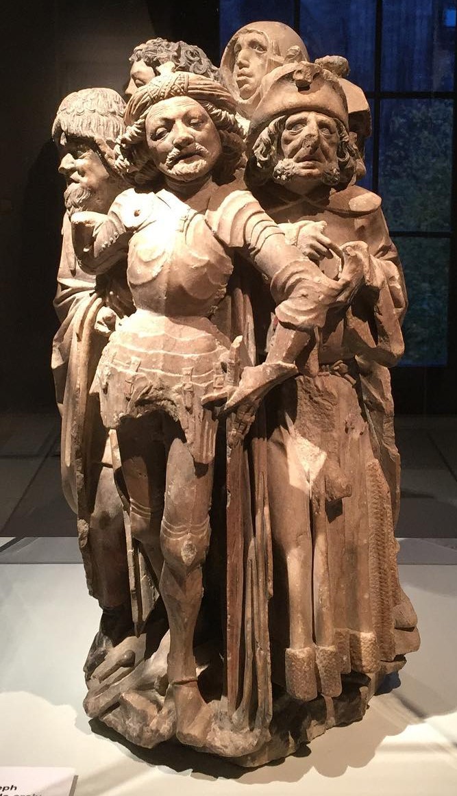 Nicodème le centurion, et Joseph d’Arimathie Musee de l'Oeuvre Strasbourg, vers 1475