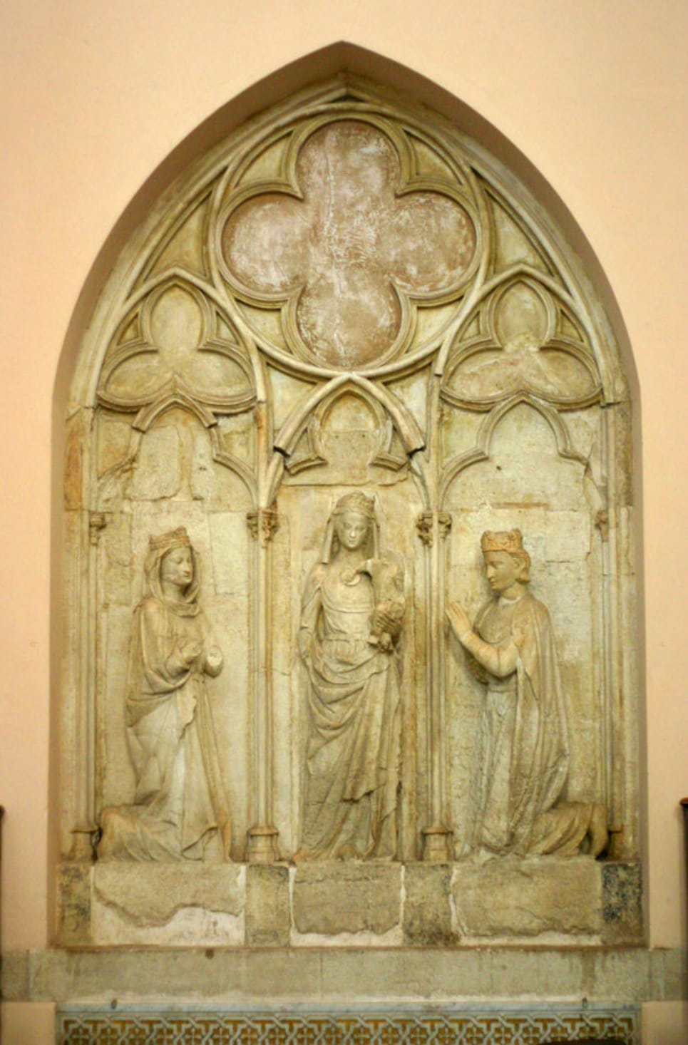 Tombe d'Isabelle d'Aragon, 1271, cathedrale de Cosenza