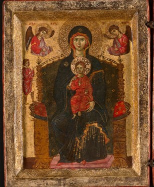 1275-85-Acre-Anonimo-veneziano-Madonna-con-Bambino-in-trono-angeli-e-donatore-The-Art-Institute-of-Chicago-Chicago