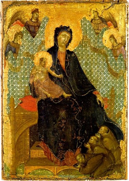 1280-85 Duccio_franciscan-madonna inversee