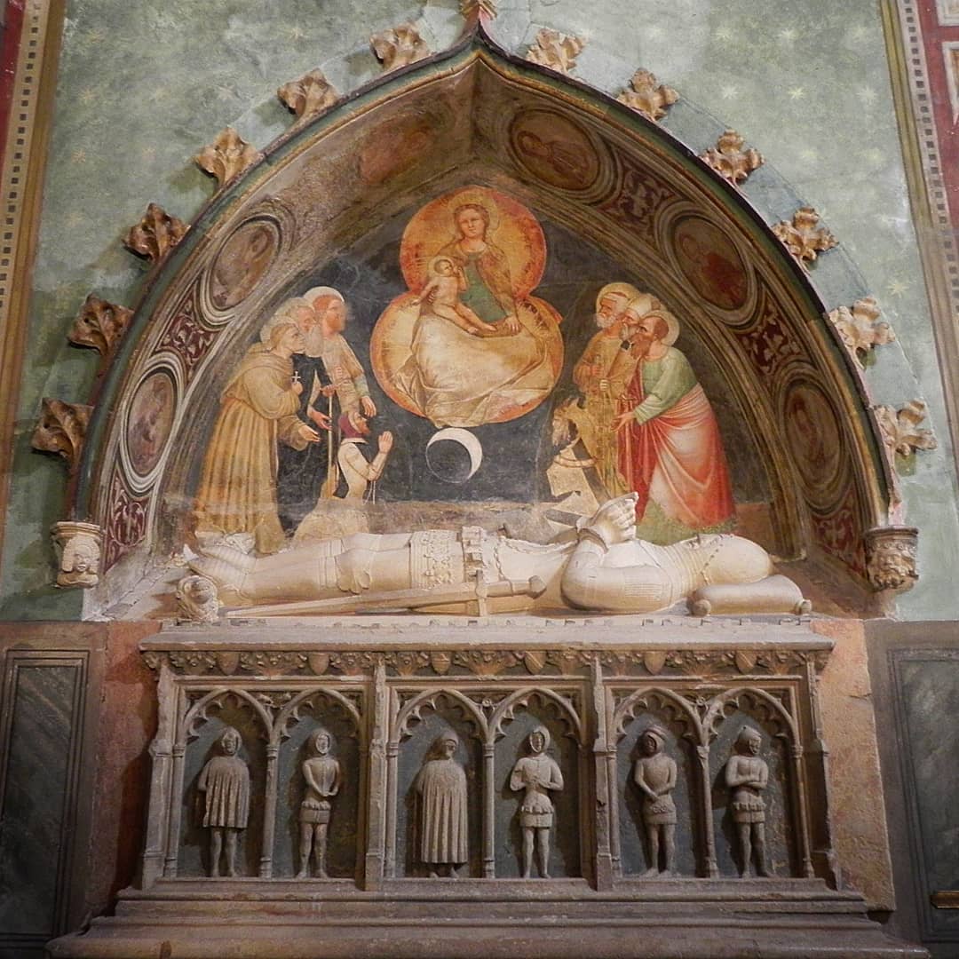 1373, Giusto di Menabuoi Tomb of Federico Lavellongo, Basilica di San't Antonio, Padova