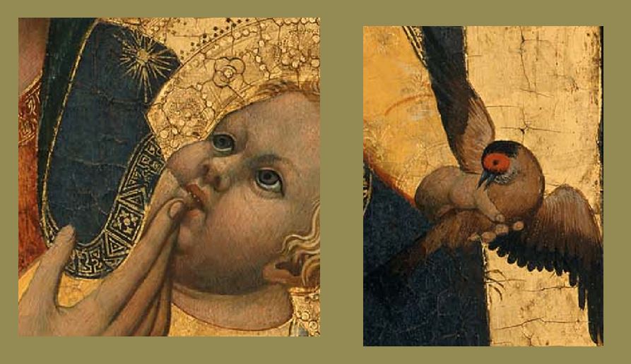 1380 ca Antonio_Veneziano _Museum_of_Fine_Arts,_Boston langue oiseau