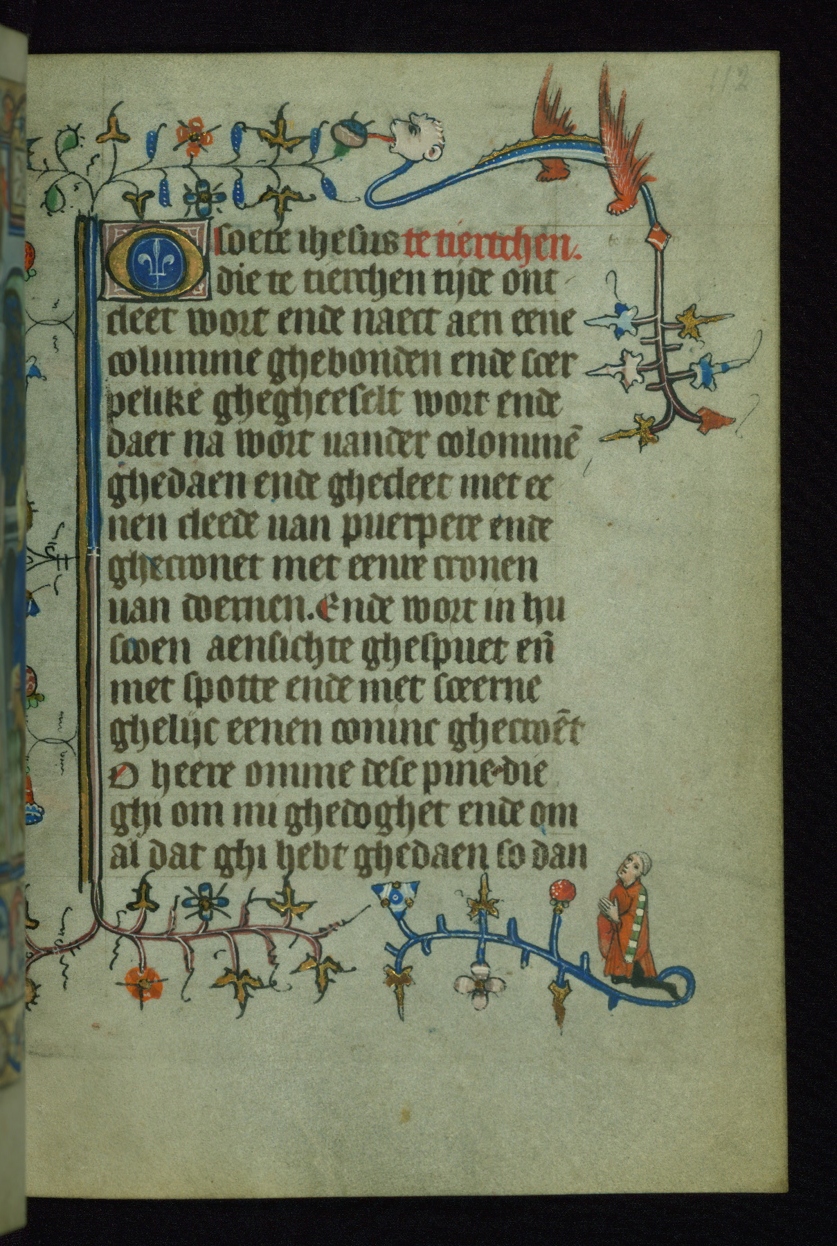 1420‒30 Book of Hours of Daniel RymWalters Ms. W.166 fol 112r