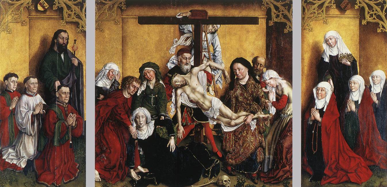 1443 Anonyme Edelheere Altarpiece Sint-Pieterskerk, Leuven