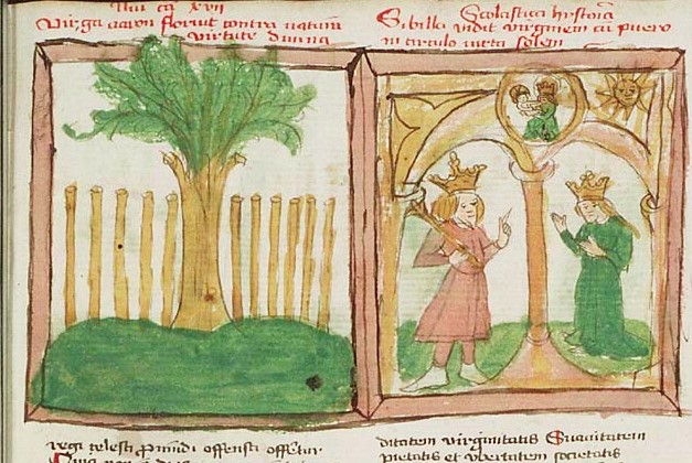 1450 Speculum humanae salvationis Augustus and the Tiburtine sybil 1