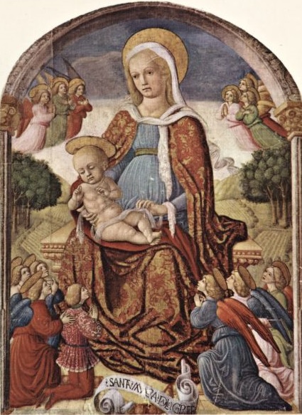 1468 ca PELOSIO, Francesco di Bartolomeo Convento dell'Osservanza, cappella della Madonna delle Grazie, Imola
