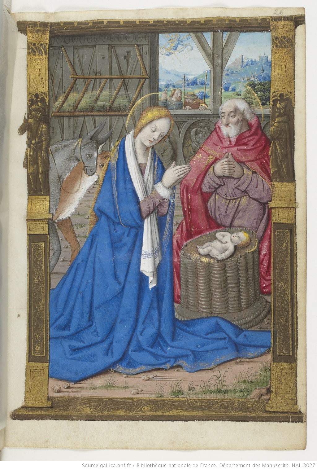 1500-05 Maitre des Triomphes de Petrarque Petites Heures d'Anne de Bretagne Gallica BNF NAL 3027 fol 26r