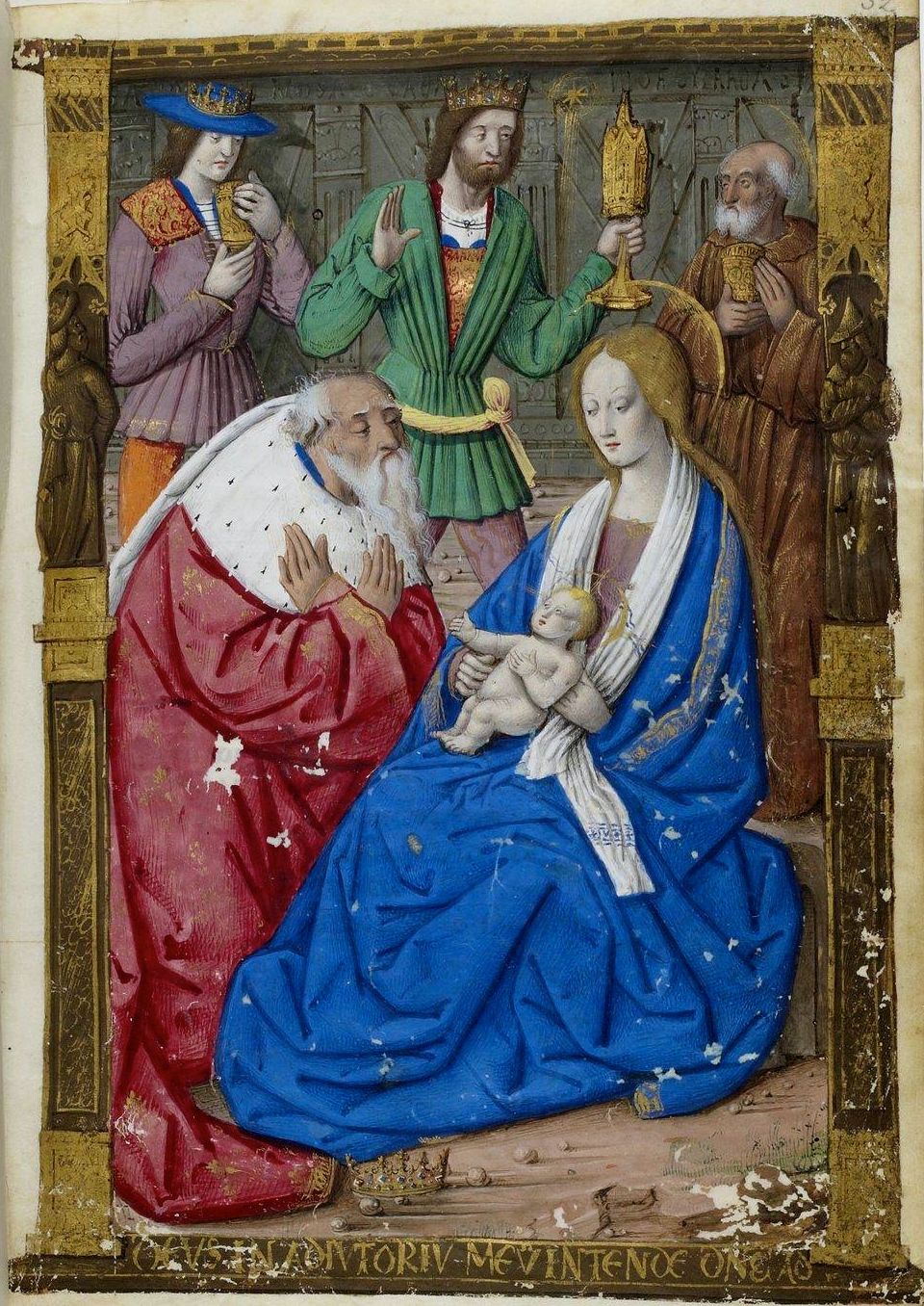 1500-05 Maitre des Triomphes de Petrarque Petites Heures d'Anne de Bretagne Gallica BNF NAL 3027 fol 32r