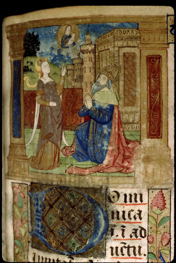 1500-20 Breviaire à l’usage du prieure Saint-Lo de Rouen Bibliotheque Sainte-Genevieve, manuscrit 1266, fol 122
