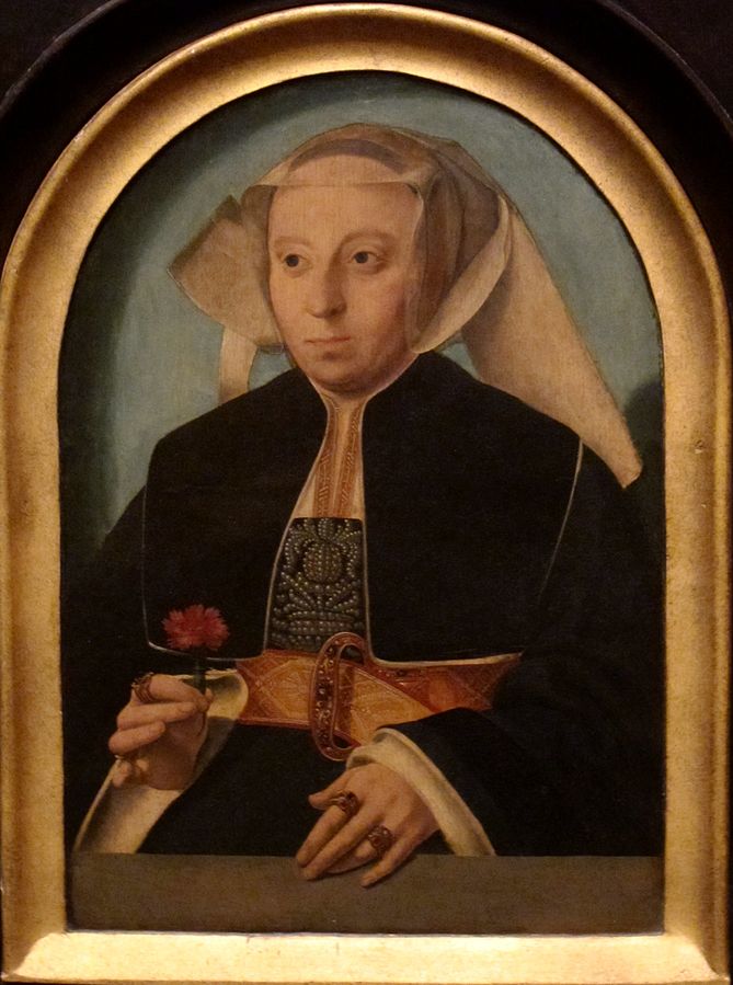 1528 Barthel_Bruyn_(I)_-_Portrait_of_Bela Bonenberg San Diego Museum of Art
