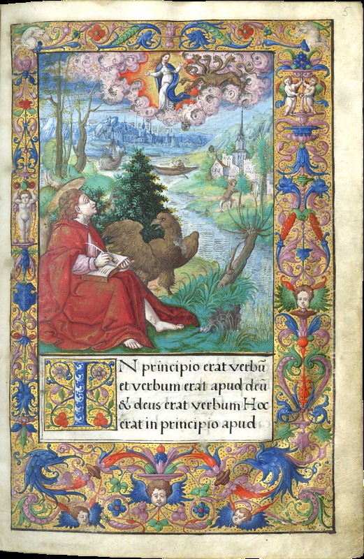 1539-1540 Heures_de_François_Ier_-_Saint_Jean_à_Patmos_(f5) MET