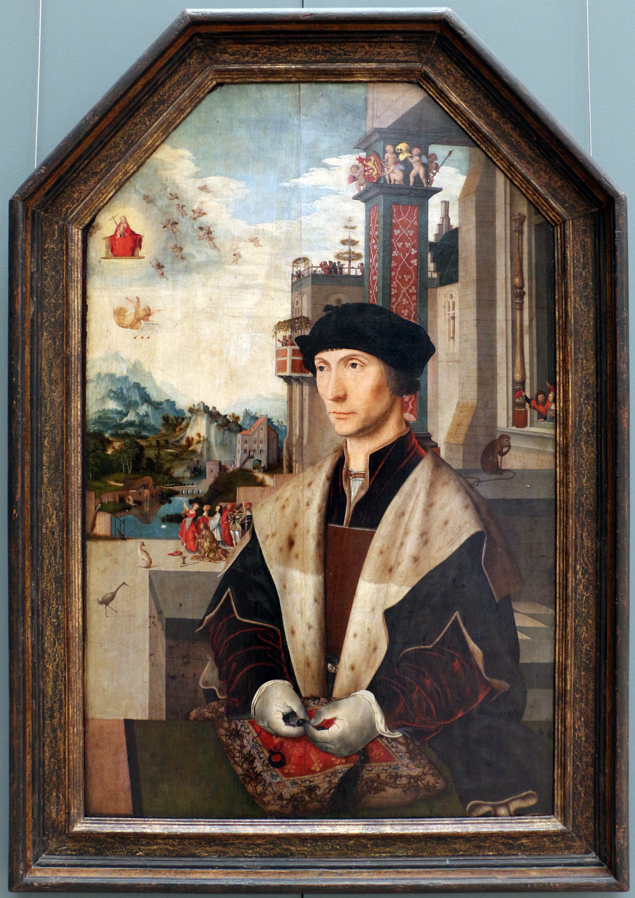 Jan_mostaert,_ritratto_del_cavaliere_abel_van_coustler,_post_1512,_Royal Museums of Fine Arts of Belgium