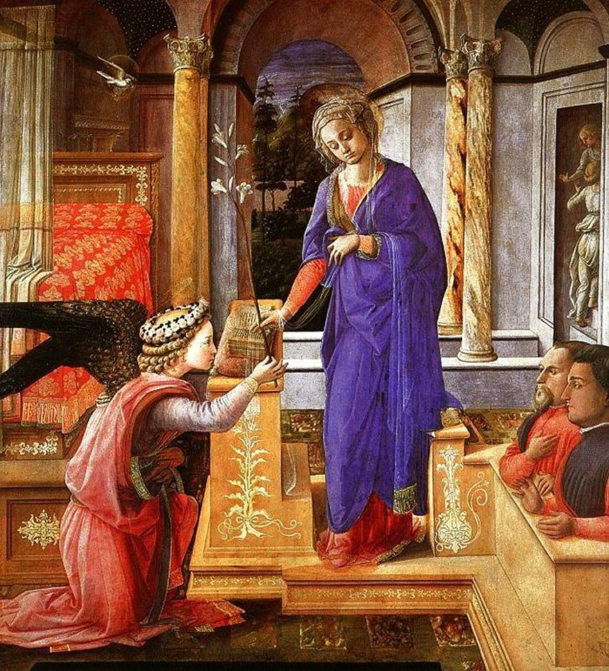 1435 Fra Filippo Lippi Galerie nationale d'art ancien, Palazzo Barberini Rome