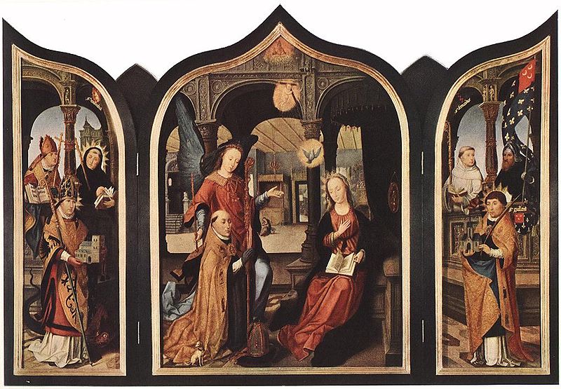 1516-17 Bellegambe_Annunciation Ermitage