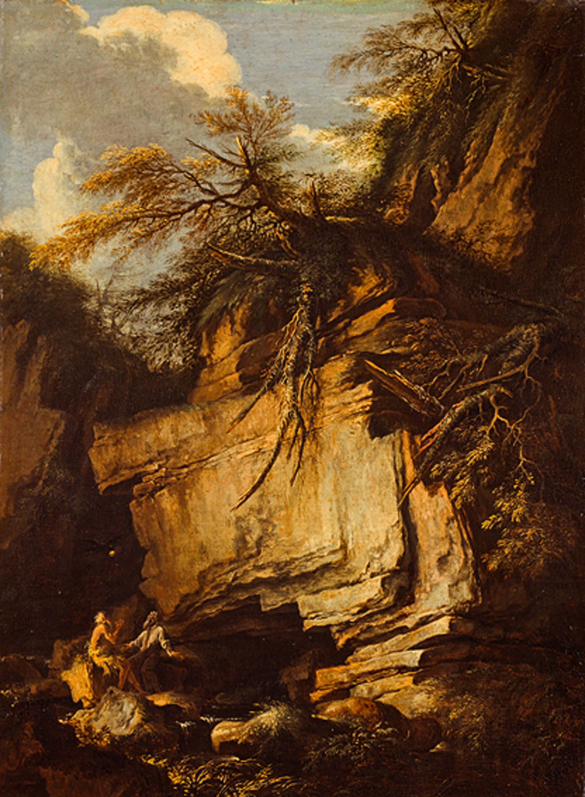 Rosa-1665-ca-Landscape-with-Saint-Anthony-Abbot-and-Saint-Paul-the-Hermit-National-Gallery-Scotland-Edimbourg