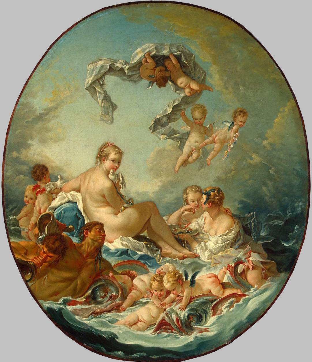 le triomphe de vénus 1743 françois boucher Hermitage Museum