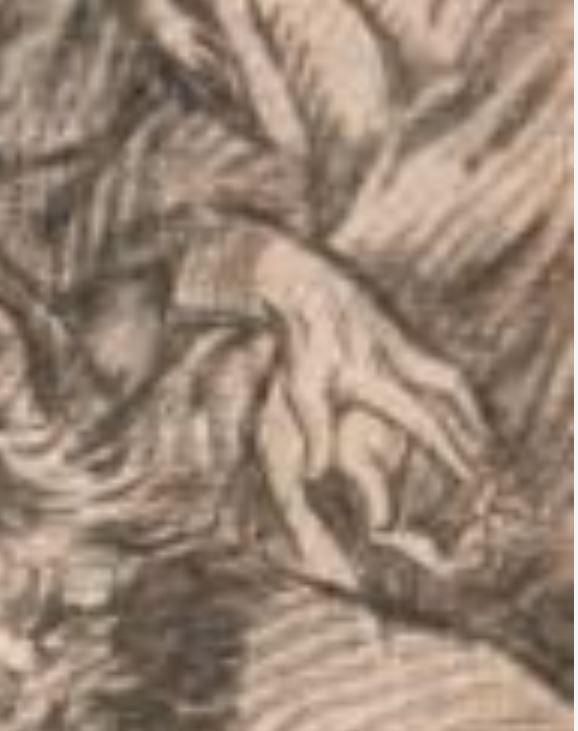 C2 De Troy 1742 La femme adultere croquis d apres coll priv detail