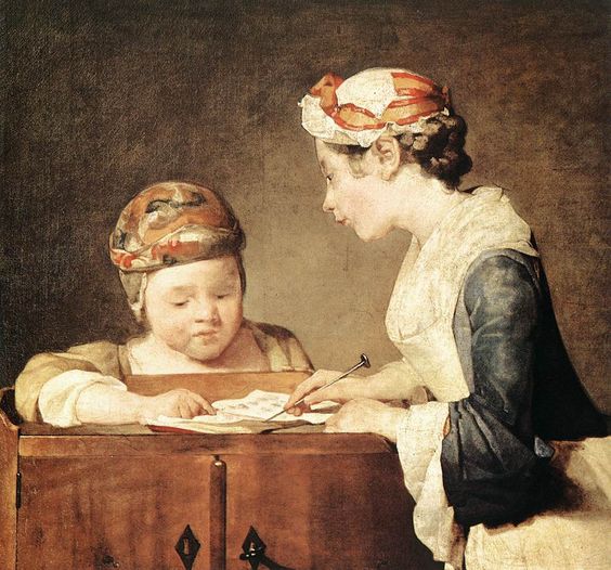 Chardin Y La jeune gouvernante 1735-36 National Gallery Londres