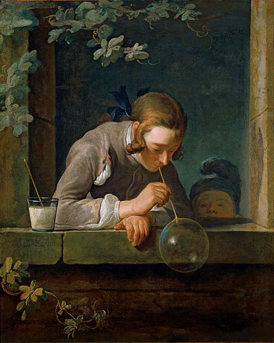 Chardin YLes bulles de savon 1733-34 National Gallery of Arts Washington