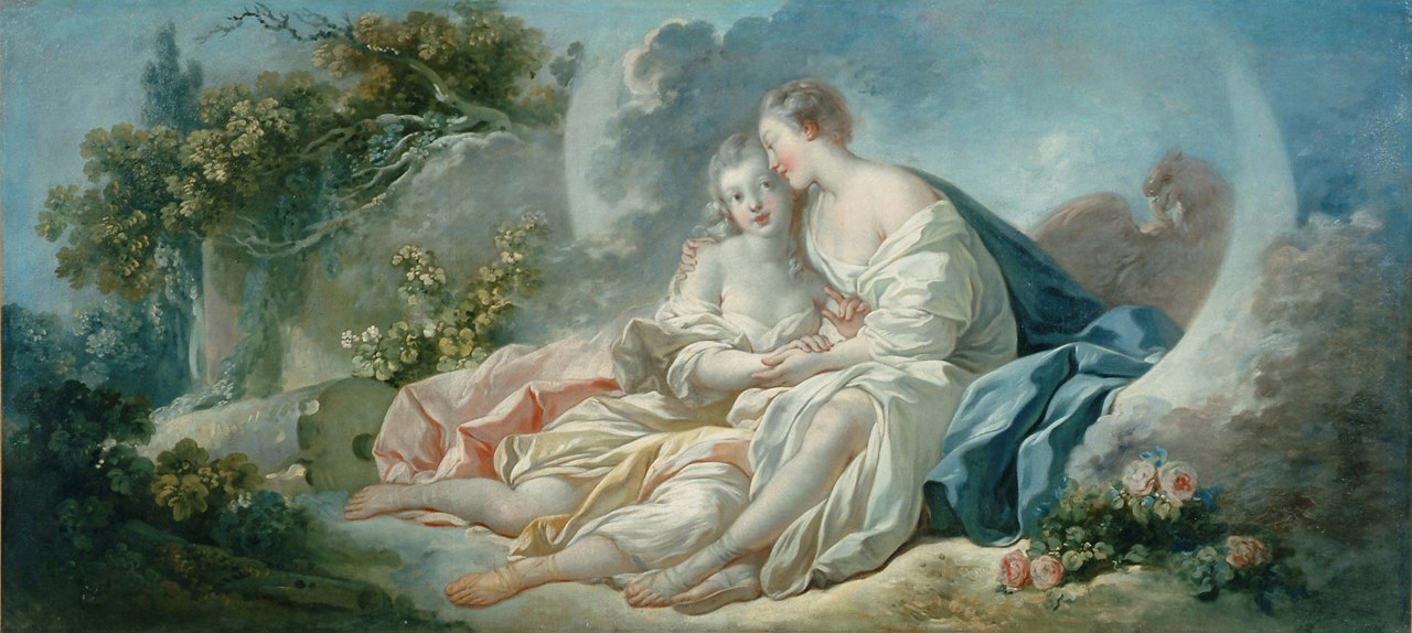 Fragonard 1755- Jupiter_seduisant_Callisto musee_des_beaux-arts,_Angers Photo Jean-Pierre Dalbera