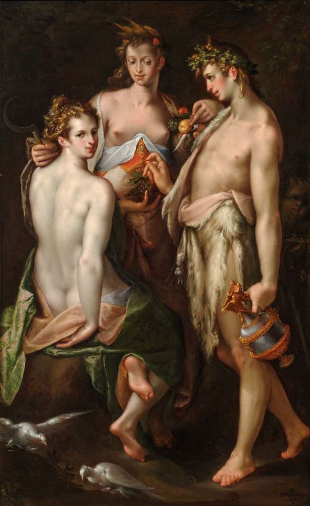 Spranger 1590 ca, Venus, Ceres, and Bacchus Landesmuseum Joanneum Graz