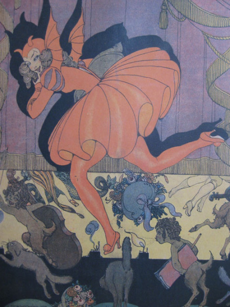 La Baionnette, 1917, « A la diable », revue civile et militaire, illustree par Gerda Wegener verso