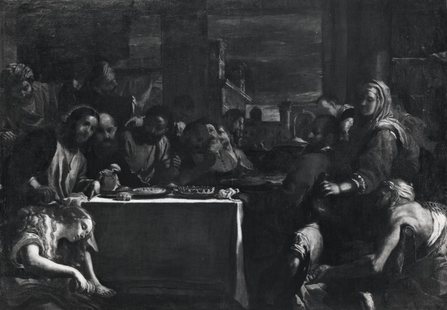 Preti 1676 ca Cena in casa di Simone il fariseo Chiesa di San Domenico Maggiore Napoli