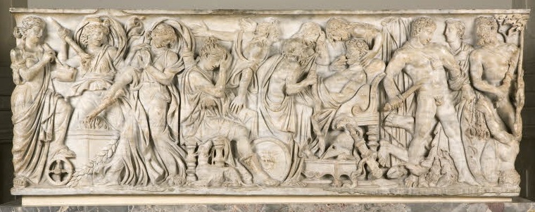 Sarcophage de Meleagre Musee du Louvre, Paris