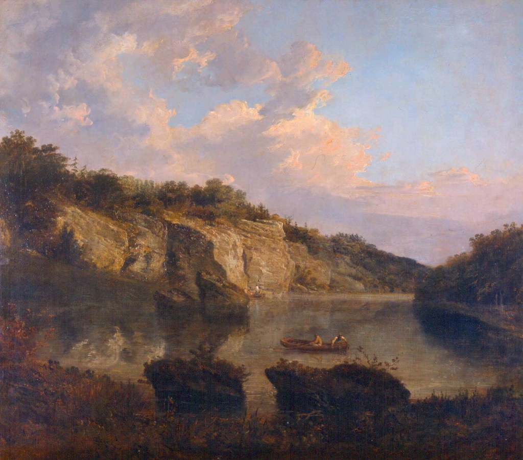 Turner 1797 Vue de Plumpton Rocks Harewood A