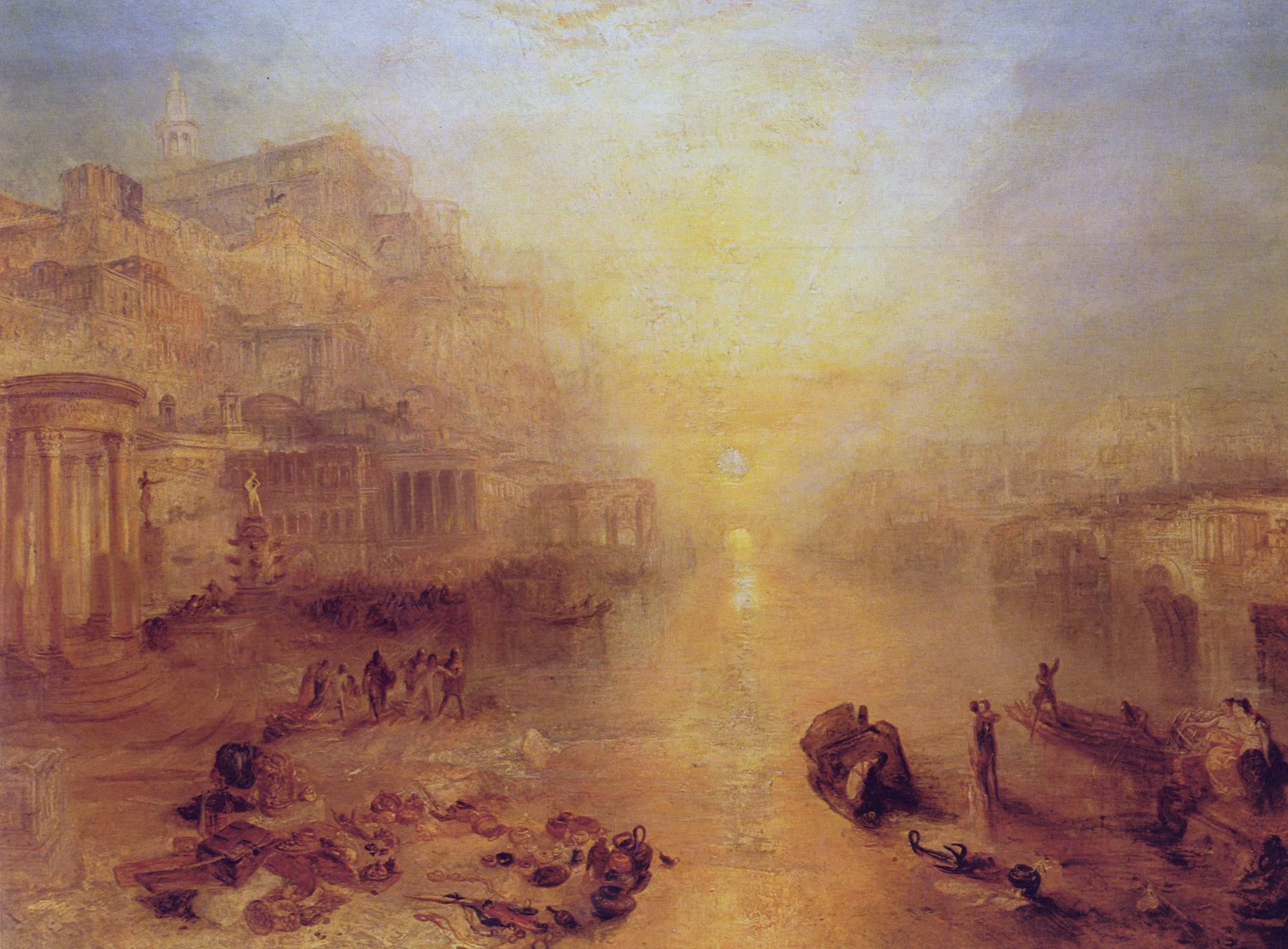 Turner 1838 A Ancient Italy – Ovid banished from Rome Coll priv