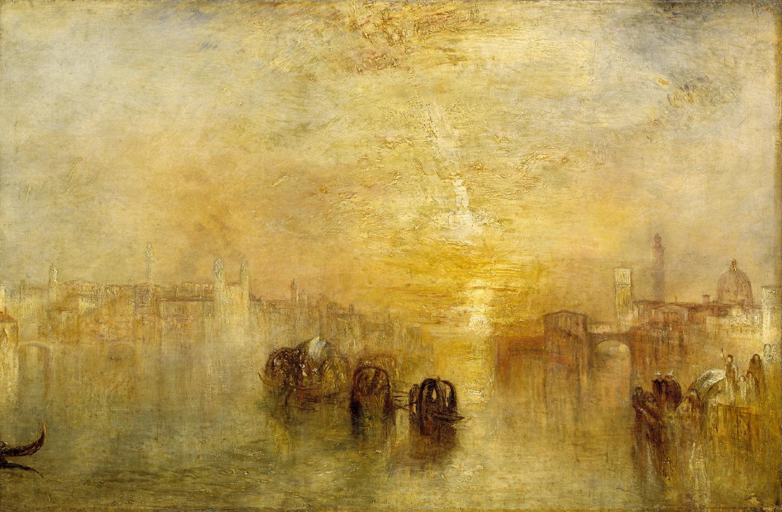 Going to the Ball (San Martino) exhibited 1846 by Joseph Mallord William Turner 1775-1851
