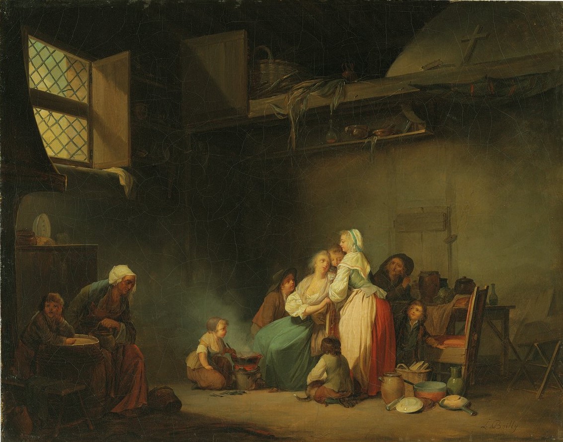 Boilly 1785 av La bouillie pour les chats
