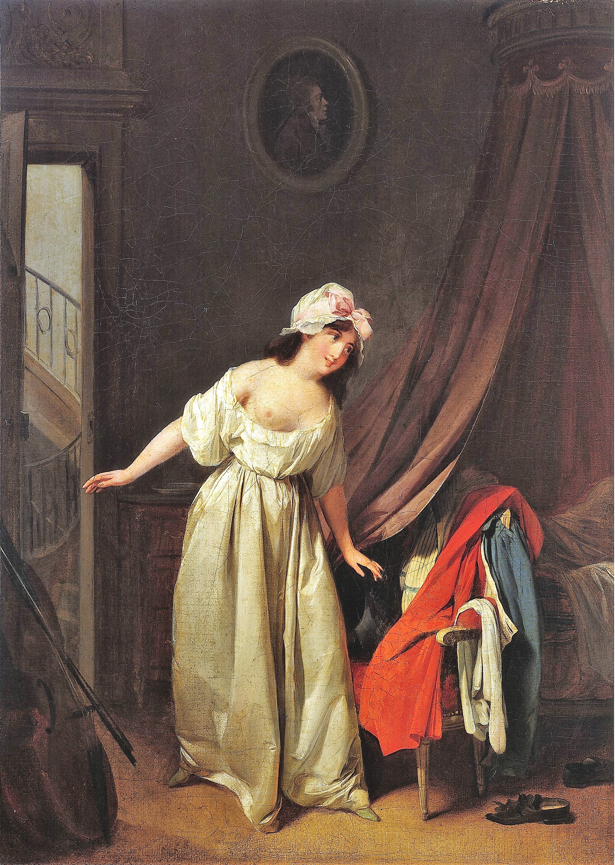 Boilly-1789-95-Il-dort-Le-doux-reveil-Musee-Cognacq-Jay