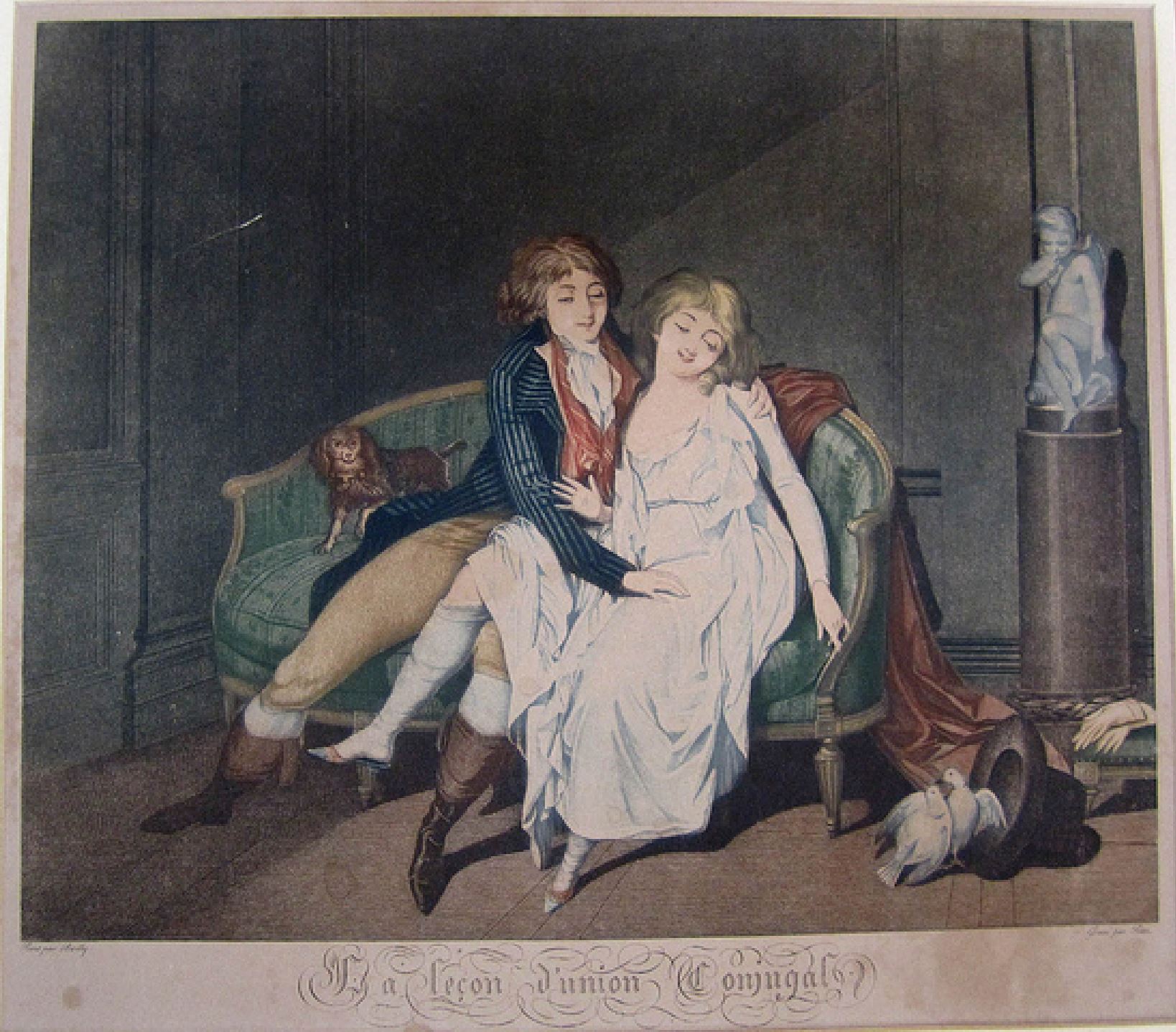 Boilly 1794 ca Le lecon d'union conjugale