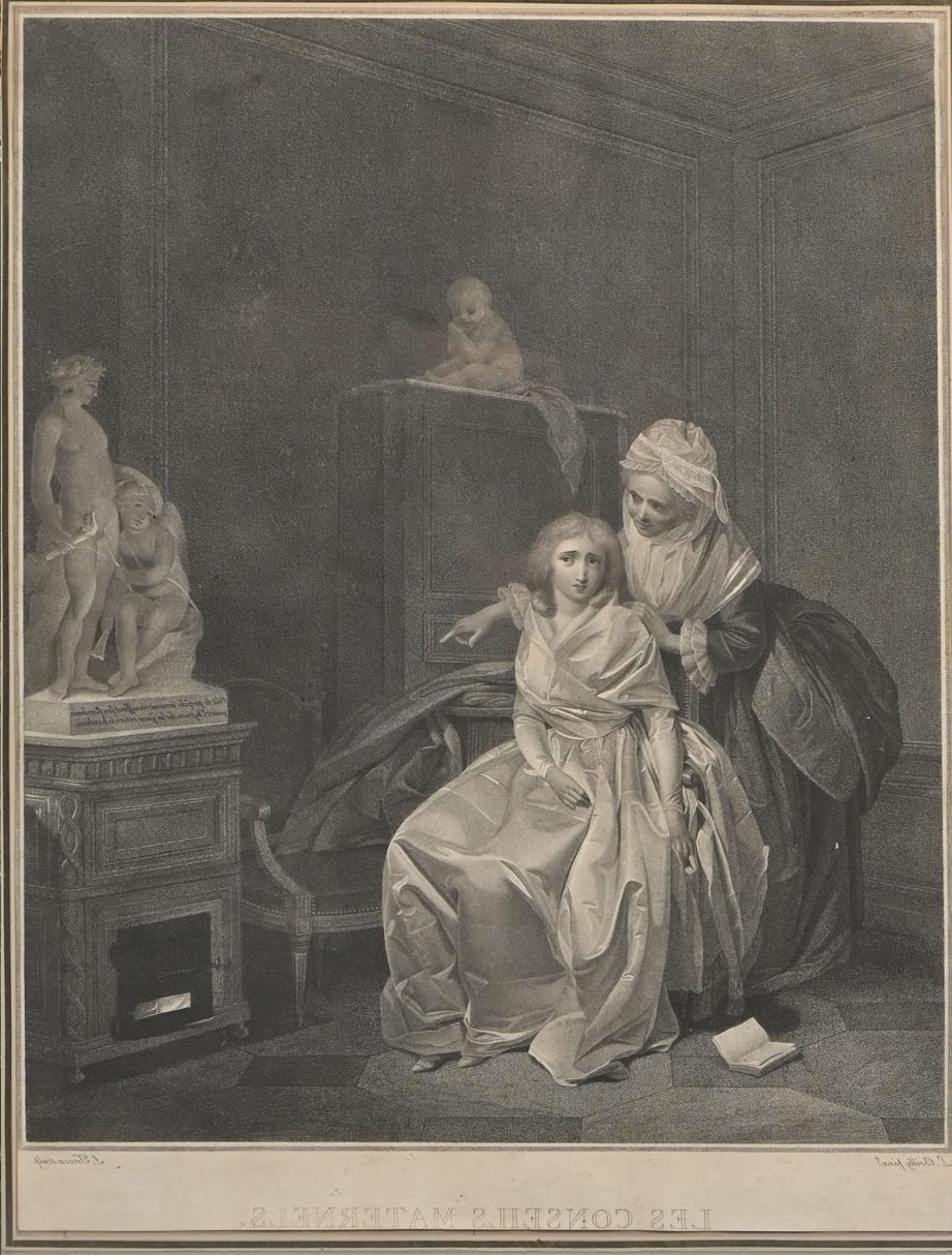 Boilly d'apres gravure de Tresca les Cons