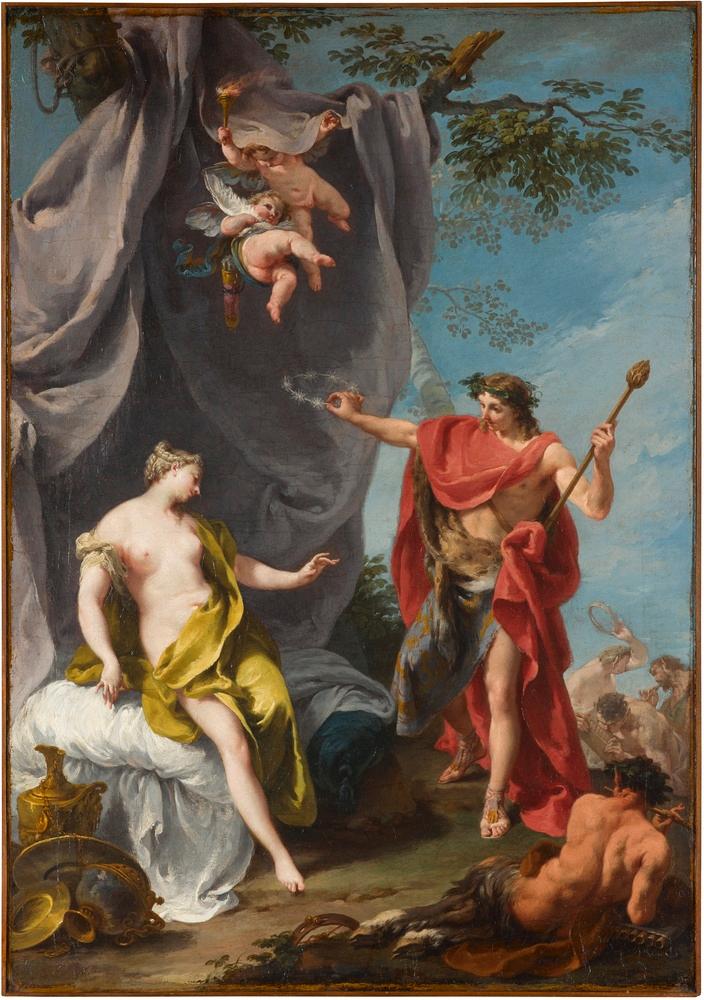 Pittoni 1730-32 Bacchus_and_Ariadne Staatsgalerie Stuttgart 71.3 cm x 50 cm