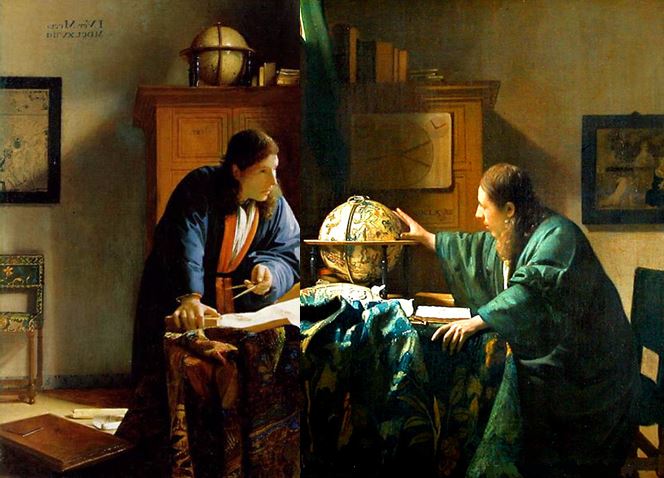 Vermeer Astronome Geographe