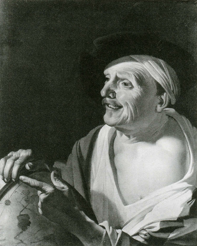 Van Baburen 1622 Democrite loc inconnue 72 x 59 cm
