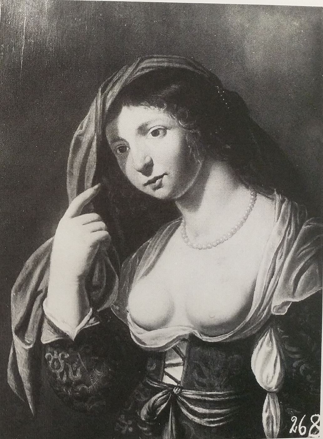 Van Bijlert 1625-30 Femme avec un voile Musee des BA Budapest.