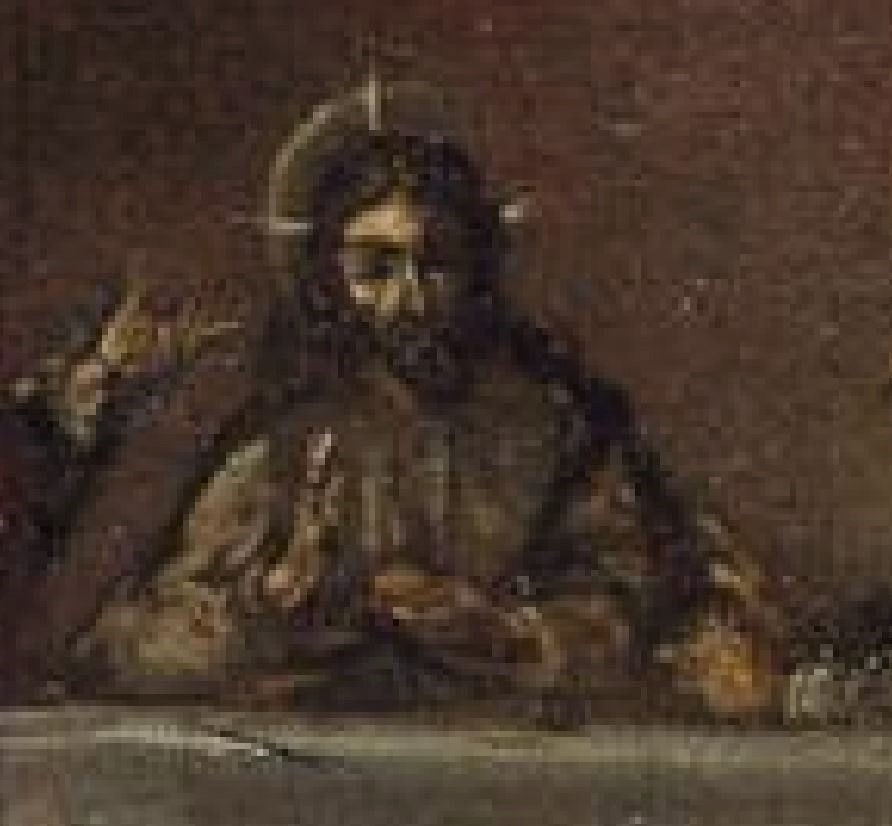Velasquez 1617-23 La mulata National Gallery of Ireland Dublin detail Christ