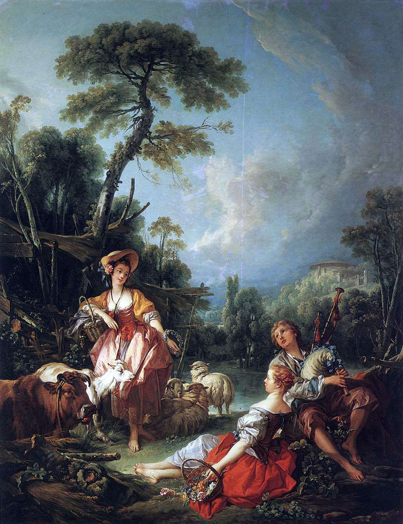 Boucher 1749 La couronne accordee au berger Wallace Collection