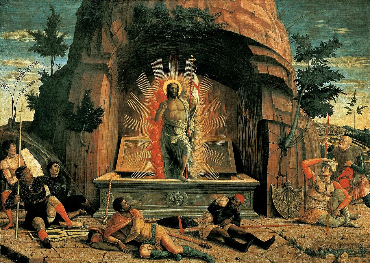 Mantegna 1459 La résurrection Musee des BA Tours