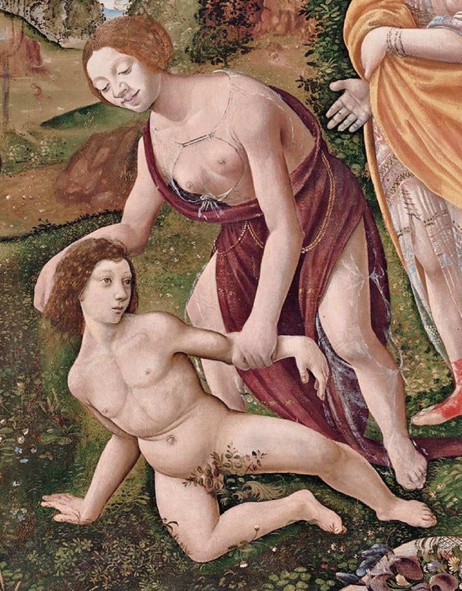 Piero di Cosimo 1490 Chute de Vulcain, Wadsworth Atheneum rapace