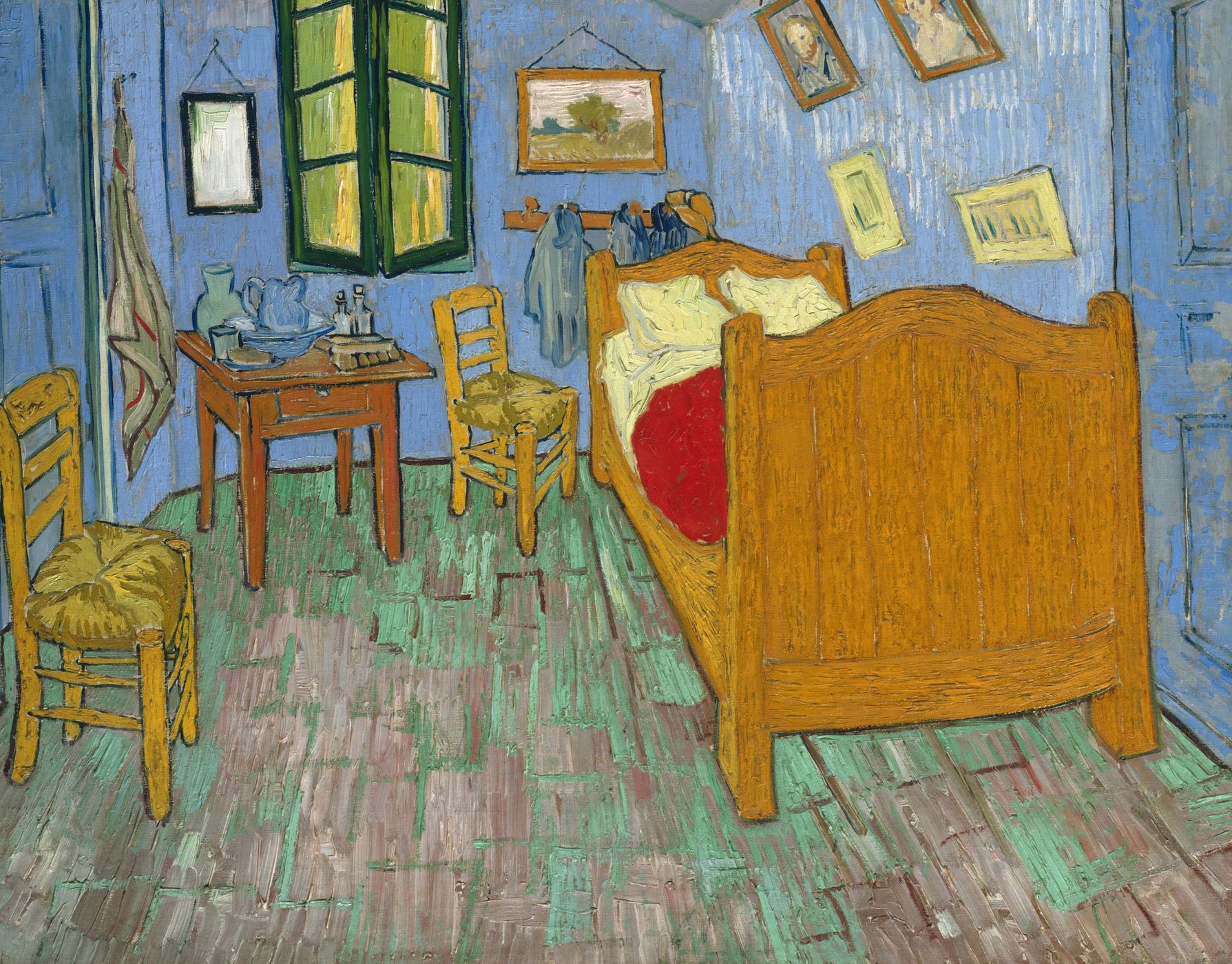 Van Gogh 1888 La chambre à coucher Van Gogh Museum F482
