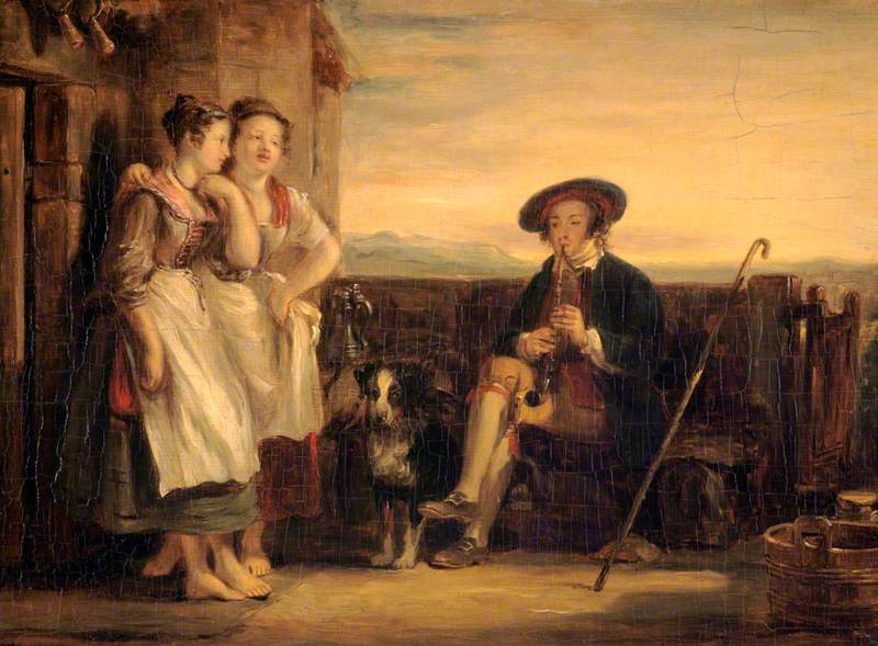 Wilkie-1850-the-gentle-shepherd