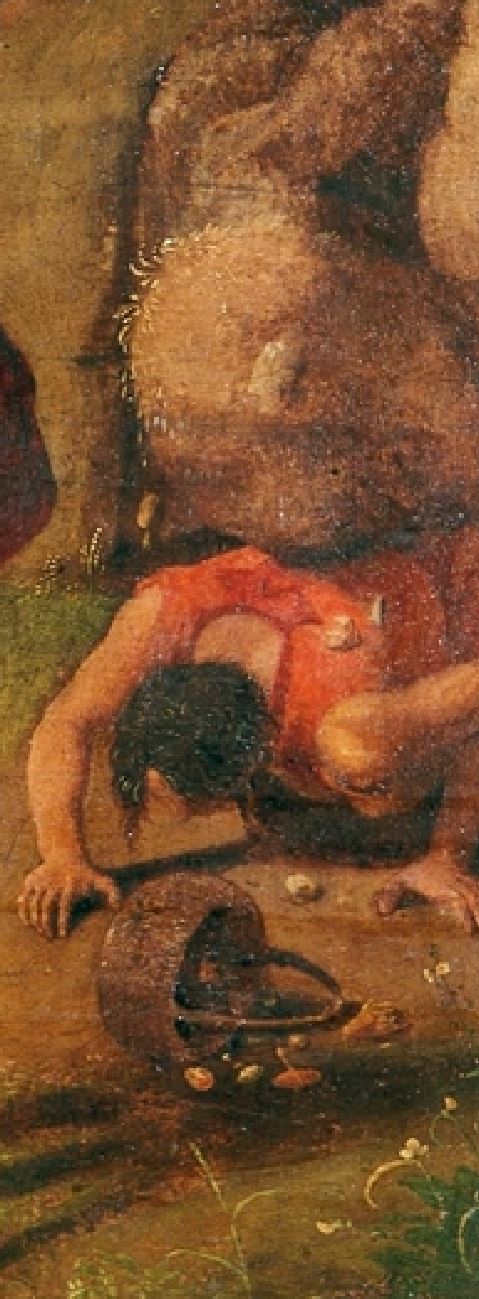 piero di cosimo 1515 ca histoire de promethee mba strasbourg detail sisyphe