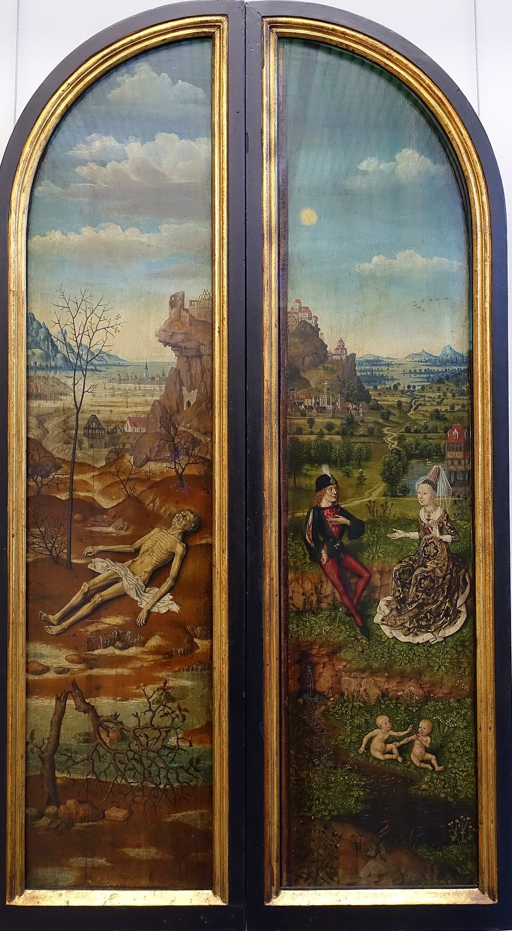 Allegorie auf Leben und Tod 1480 Nürnberg, Germanisches Nationalmuseum
