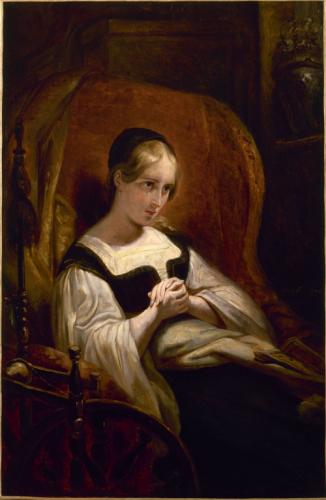 Ary Scheffer 1831 Marguerite au rouet Musee de la Vie romantique