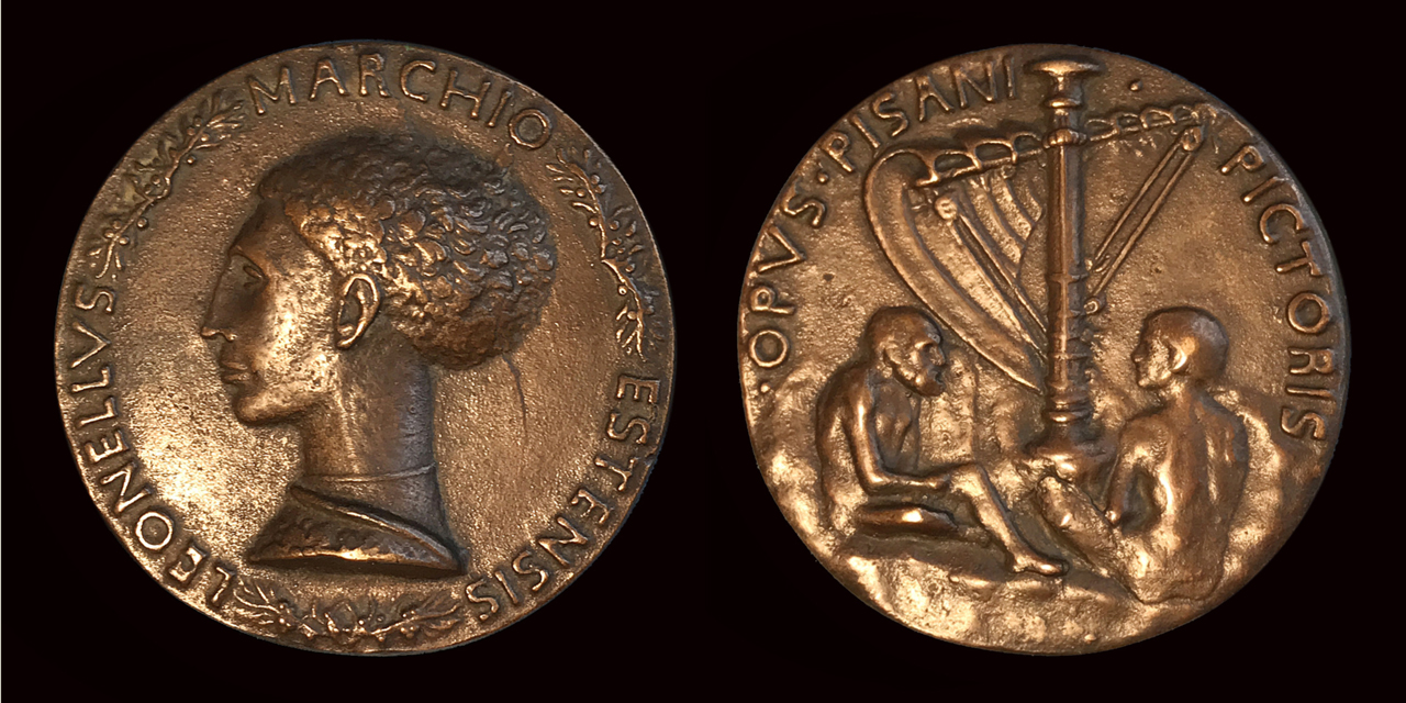 Pisanello Medaille Leonello d’Este, 1440-42 collection Alberto Delitala