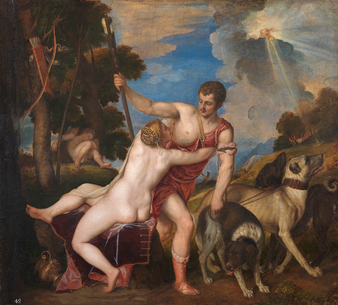 Titien 1554 Venus and Adonis Prado